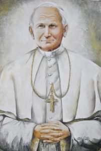 San Juan Pablo II por Sheila Criado