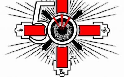 Logotipo 50 aniversario Hermandad de la Expiración