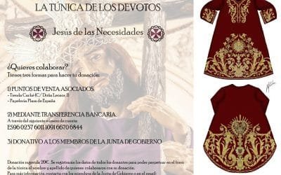 Túnica de los devotos | Hdad. Necesidades de Cabra