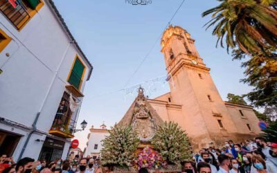 María Santísima de la Sierra primera procesión en Cabra