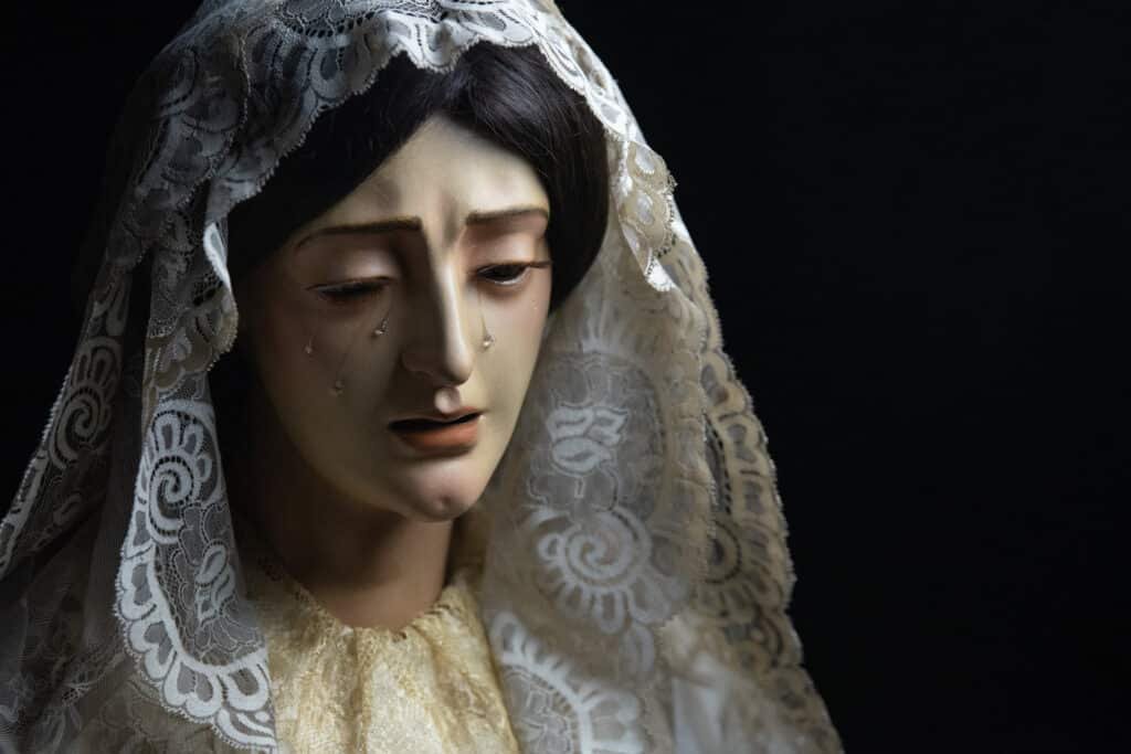 Virgen de la Aurora. Archivo de la Hermandad del Huerto. 