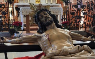 Repuesta al culto la imagen del Cristo de la Expiración de Cabra