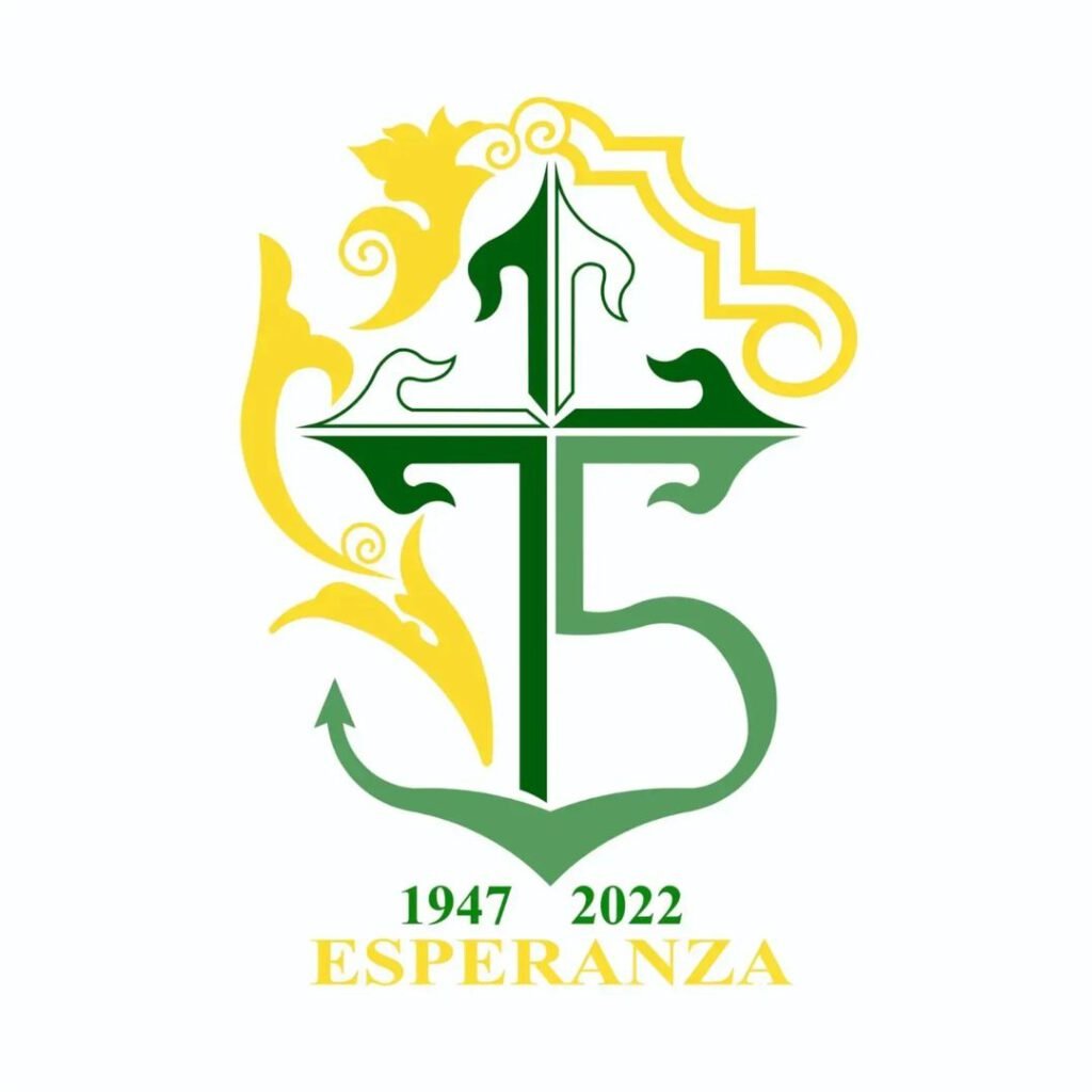 Logotipo 75º aniversario de la Hermandad de la Esperanza de Cabra
