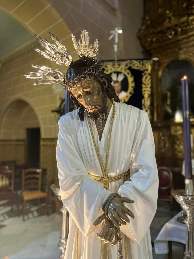 La imagen del Cristo del Perdón de Cabra será restaurada por Santiago Molina