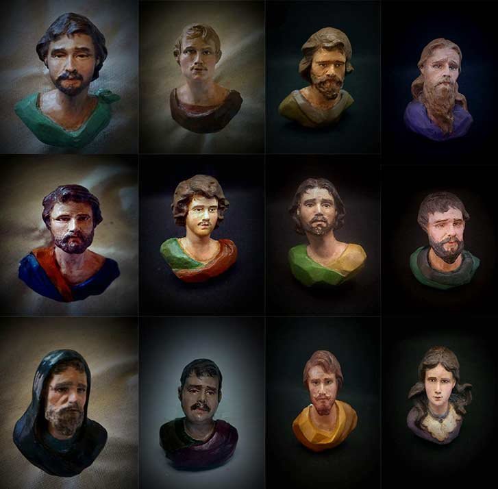 proyecto iconográfico del paso de misterio de la Humildad y Paciencia de Cabra