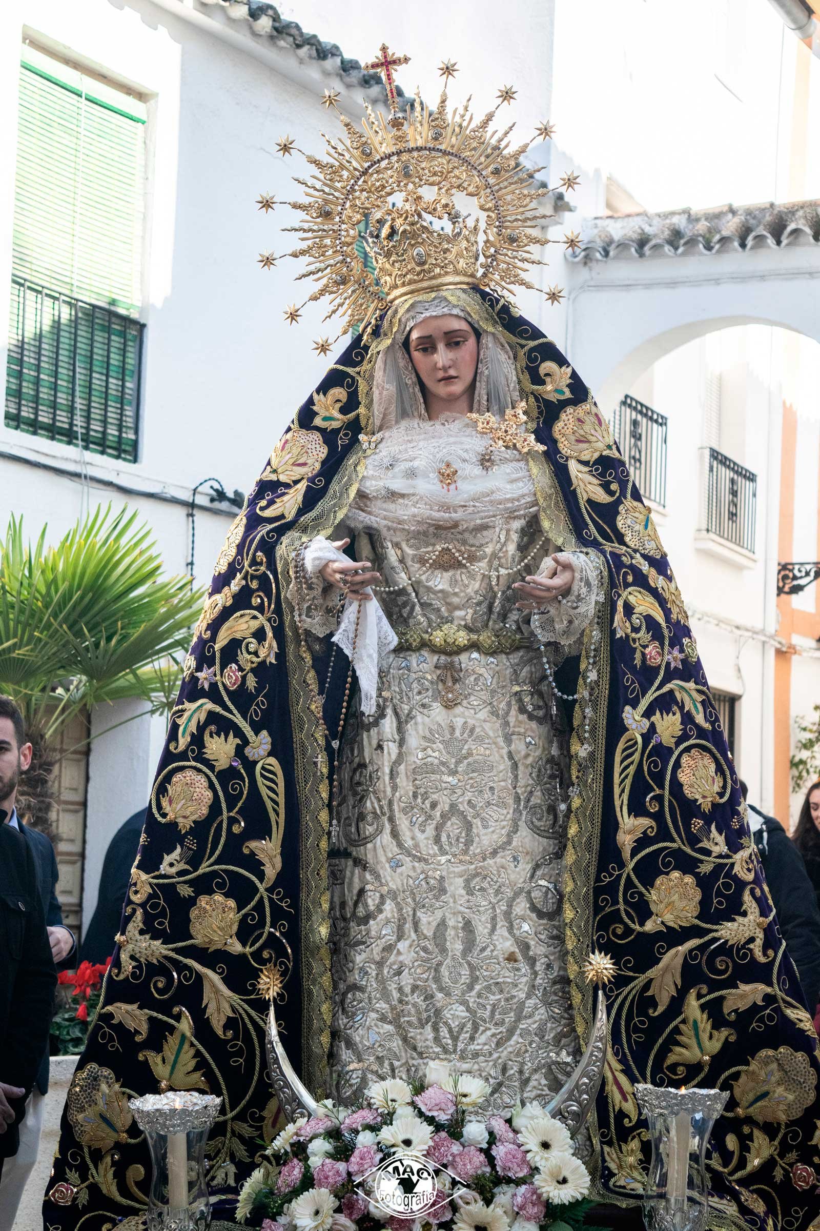 Virgen del Amor Fraterno de la Hermandad del Lavatorio