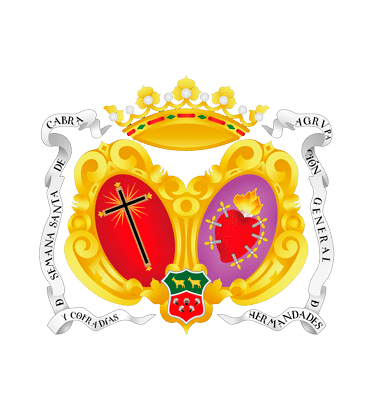Escudo de la Agrupación General de Hermandades y Cofradías de Cabra