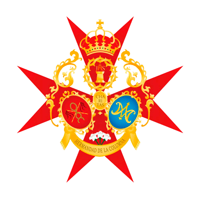 Escudo de la Hermandad de la Columna y Caridad de Cabra