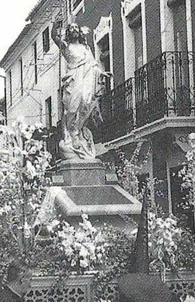 Antigua imagen de Jesús Resucitado de Cabra (Córdoba)