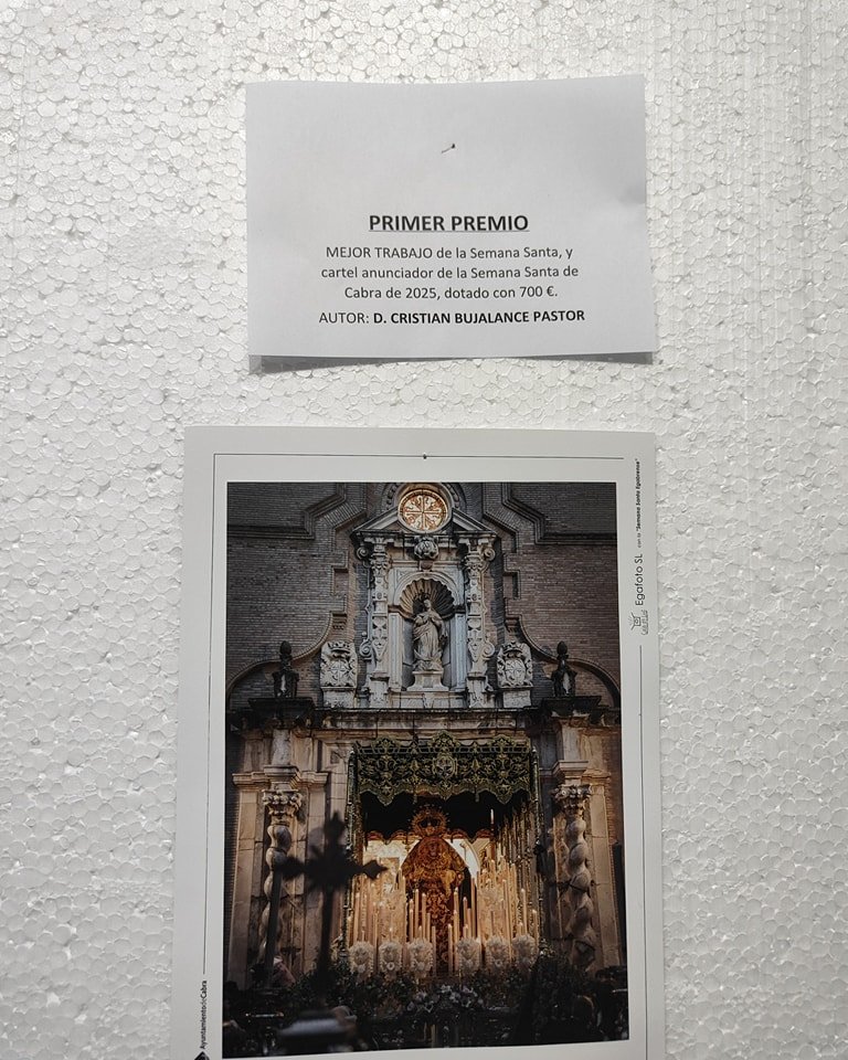 Ganadores del XXXVII Concurso de fotografía de la Semana Santa de Cabra 2024
