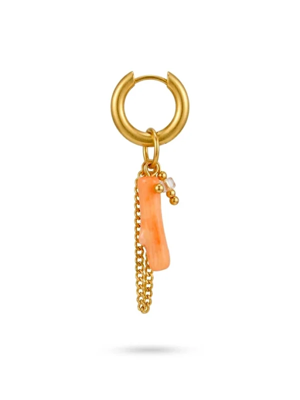 Pendiente suelto ear cuff Ambarina 🪸